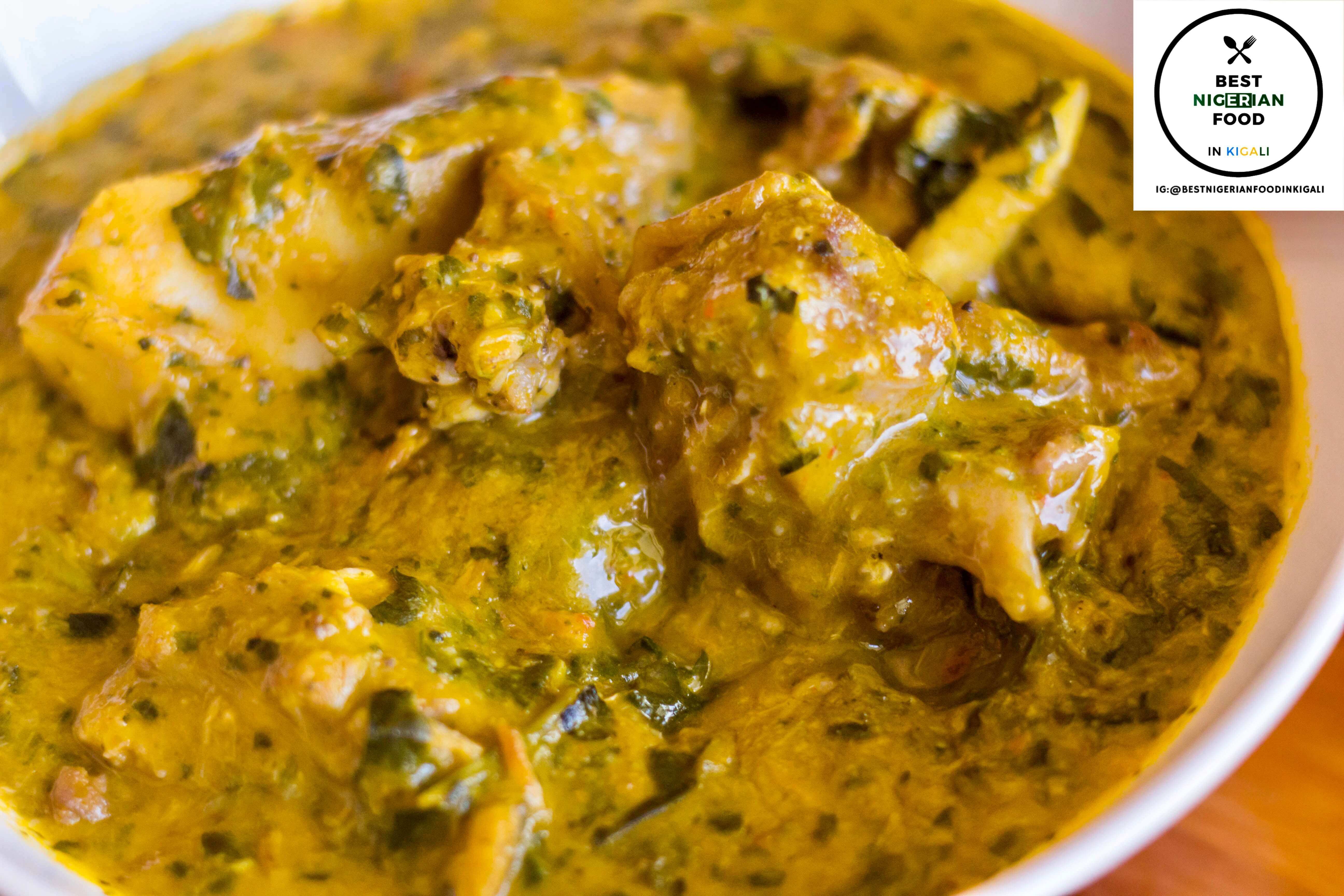 Soups in Litres (4L) Bitterleaf Soup - The Best Nigerian Food in Kigali