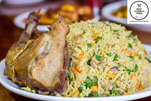 Fried Rice in Litres - The Best Nigerian Food in Kigali