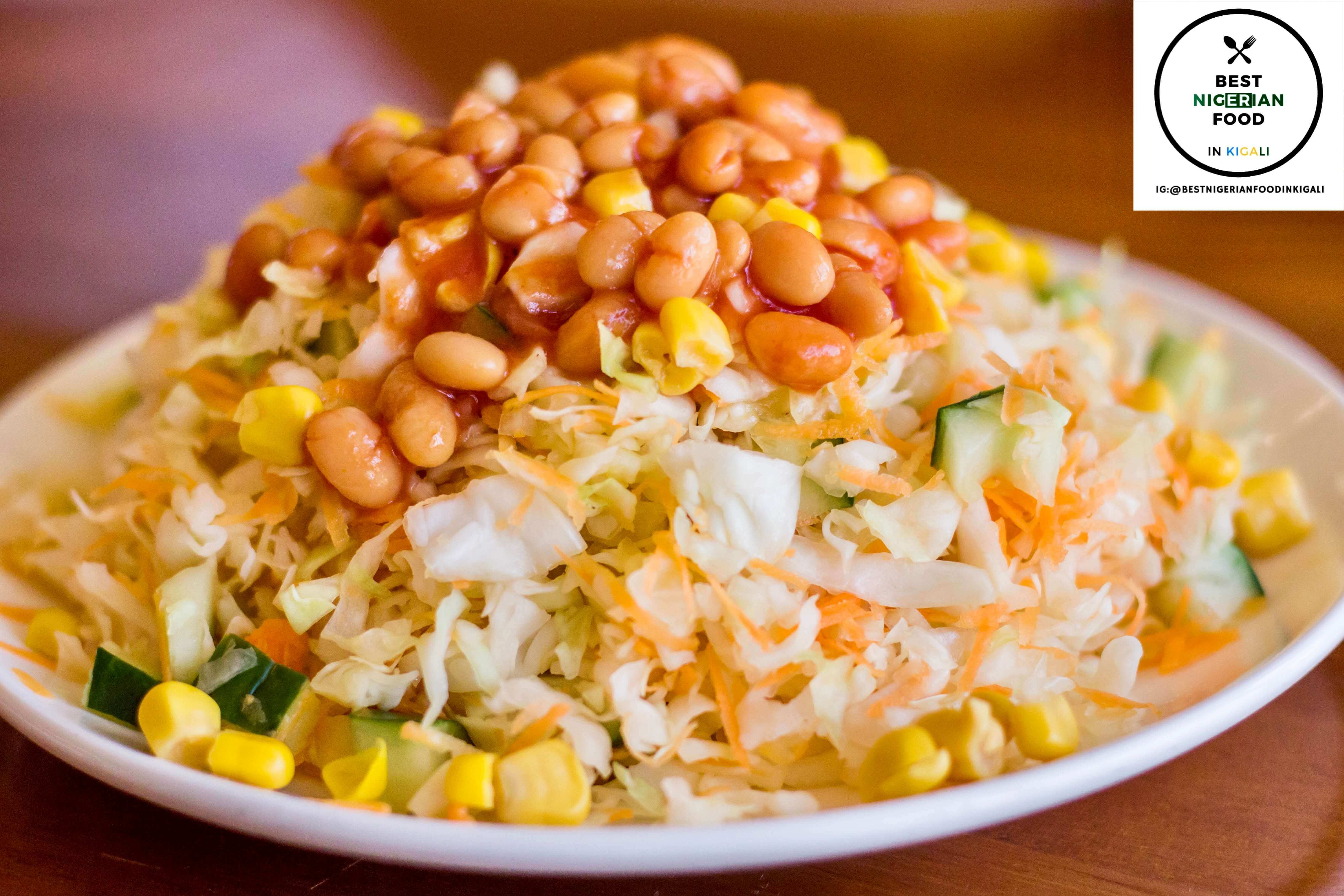 Salad - The Best Nigerian Food in Kigali