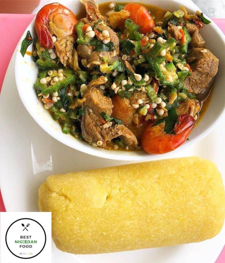 Okro Soup - The Best Nigerian Food in Kigali