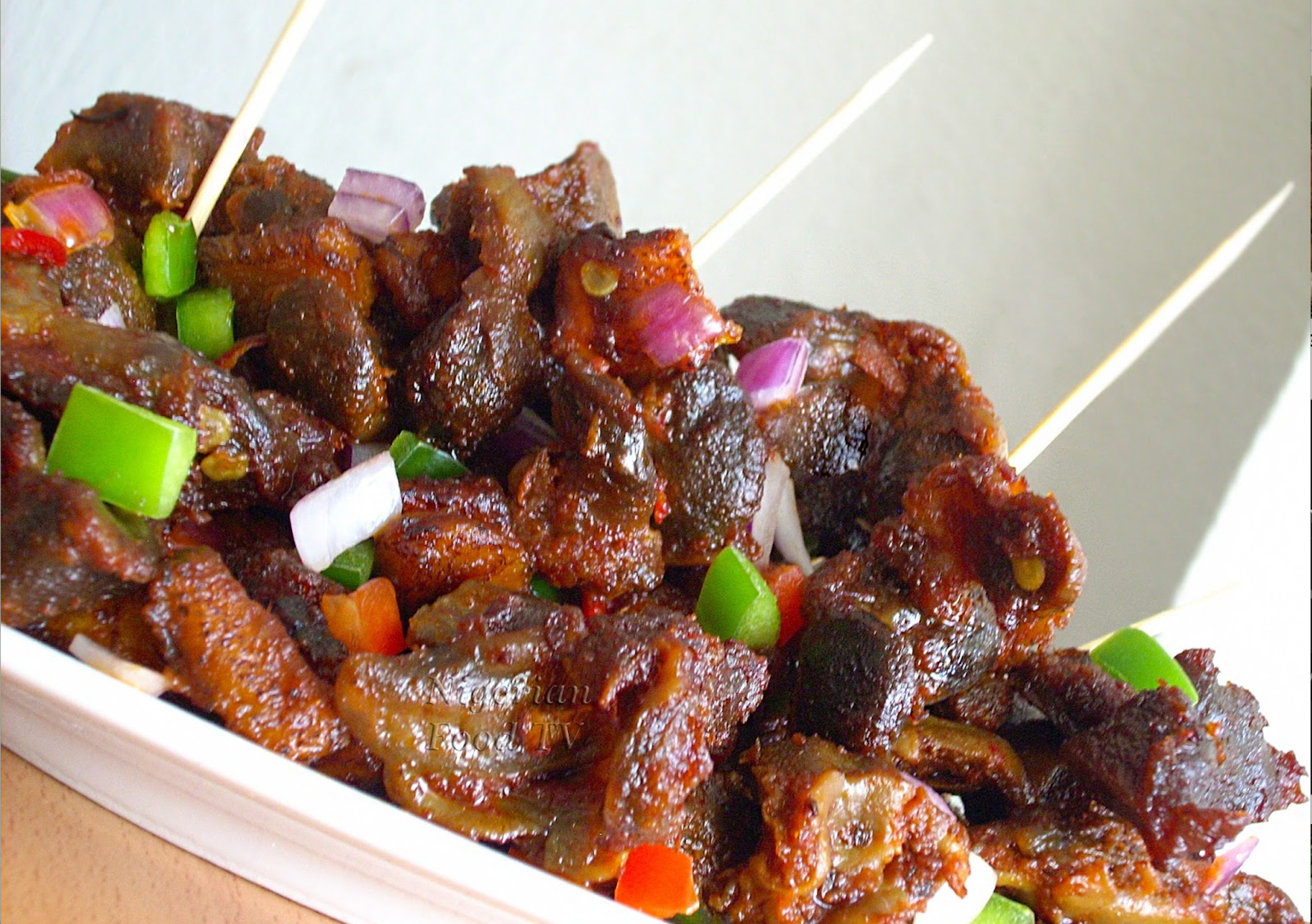 Peppered Gizzard - The Best Nigerian Food in Kigali