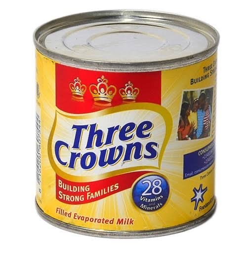 Three Crown Evaporated Milk - The Best Nigerian Food in Kigali