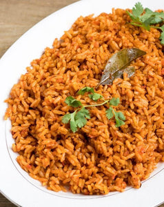 Smokey Party Jollof Rice (Vegan) - The Best Nigerian Food in Kigali
