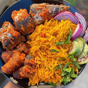 Abacha and Fish - The Best Nigerian Food in Kigali